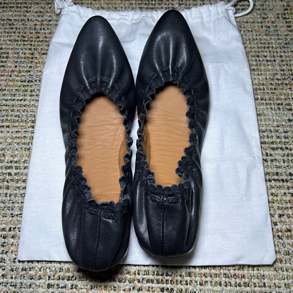 See by Chloé Jane Leather Ballet Flats - Picture 3 of 3